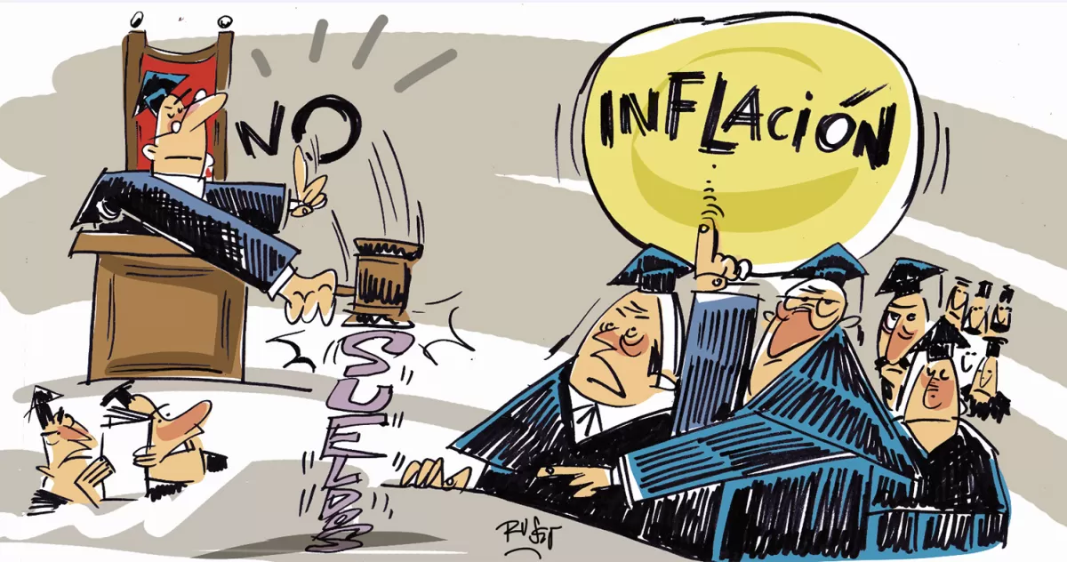 Revés para jueces que exigían una reparación por la inflación sufrida desde 1994
