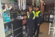 Tras las quejas de los comerciantes, la Policía recorrió la avenida Solano Vera