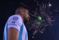 Mirá el recibimiento de la hinchada para Atlético en su debut en la Superliga