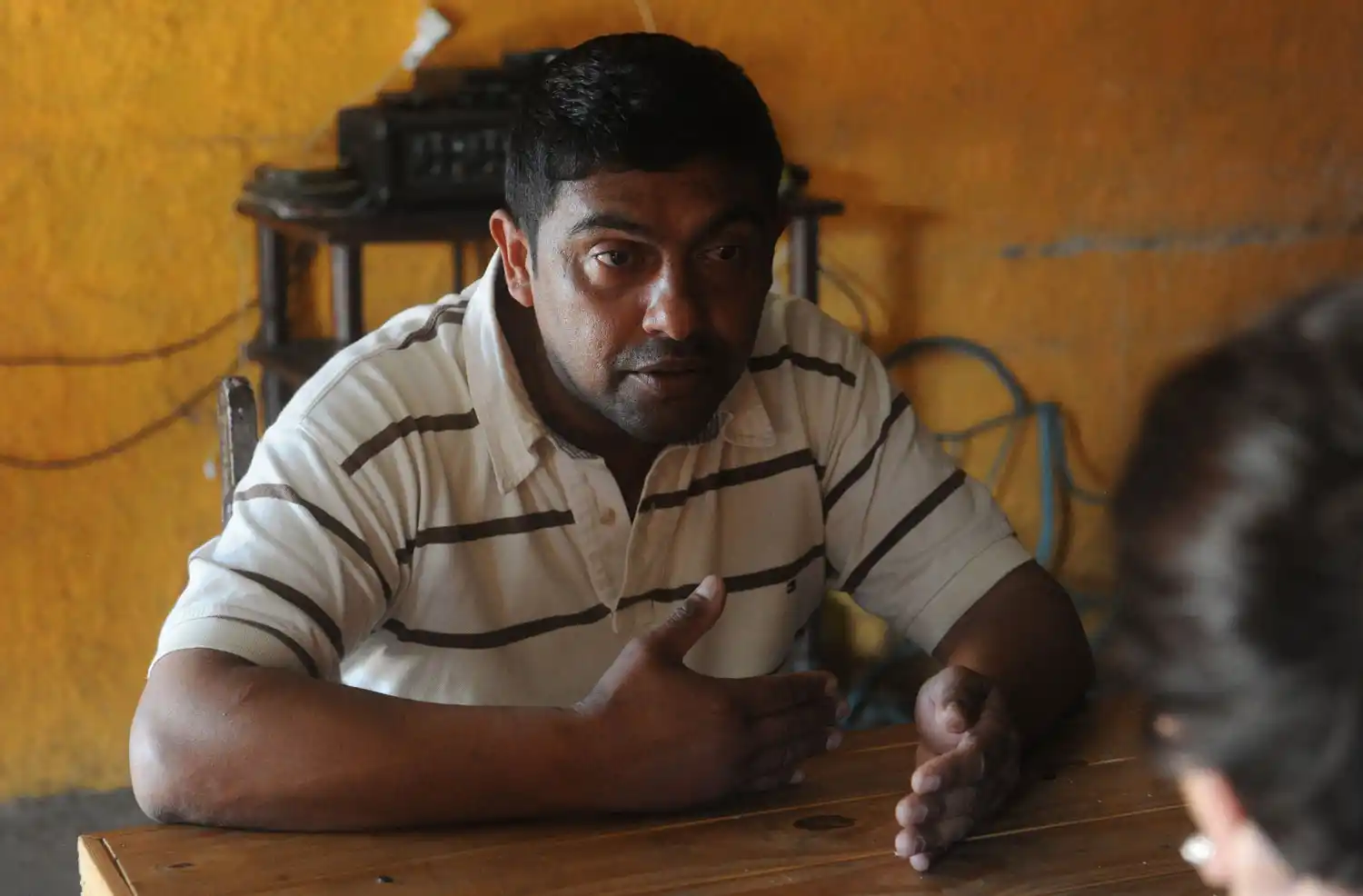 DESGARRADOR RELATO. Hugo Rodríguez, tío de Tamara, con LA GACETA.