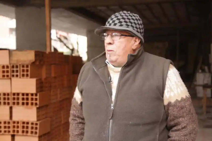 EN LA OBRA. Tras sufrir un asalto, Luis pretendía volver a su trabajo.