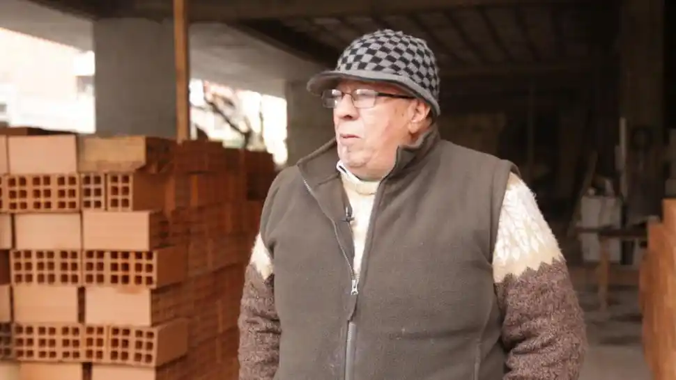 EN LA OBRA. Tras sufrir un asalto, Luis pretendía volver a su trabajo.