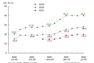 Prevén una inflación al 40% y un dólar a $ 50