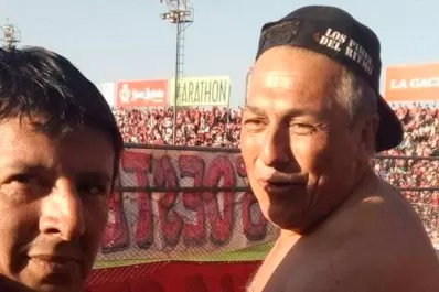 Sagra dejó el palco y alentó a San Martín con La Brava