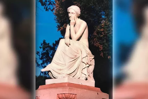 Meditación, una pieza clásica del parque