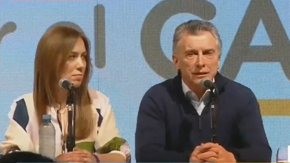 Mauricio Macri dio una conferencia de prensa.