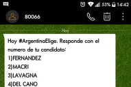 Mandan encuestas electorales por SMS, a pesar de estar prohibido por la veda