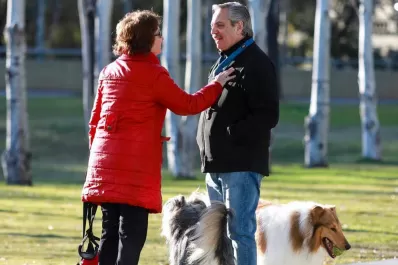 Alberto Fernández: yo estoy en veda, Marcos Peña habla porque está nervioso