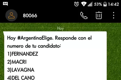 Mandan encuestas electorales por SMS, a pesar de estar prohibido por la veda