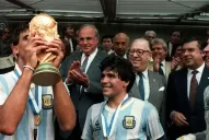 El emotivo mensaje de Maradona al Tata Brown: siempre fuiste un toro