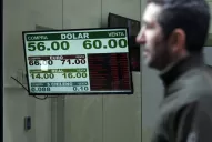 El riesgo país trepa a su máximo en 10 años y el dólar supera los $60