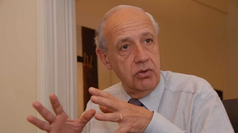 El candidato presidencial de Consenso Federal, Roberto Lavagna.