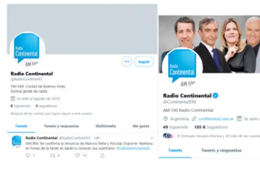 Son falsas la mayoría de las cuentas que publicaron que Peña y Dujovne renunciaron