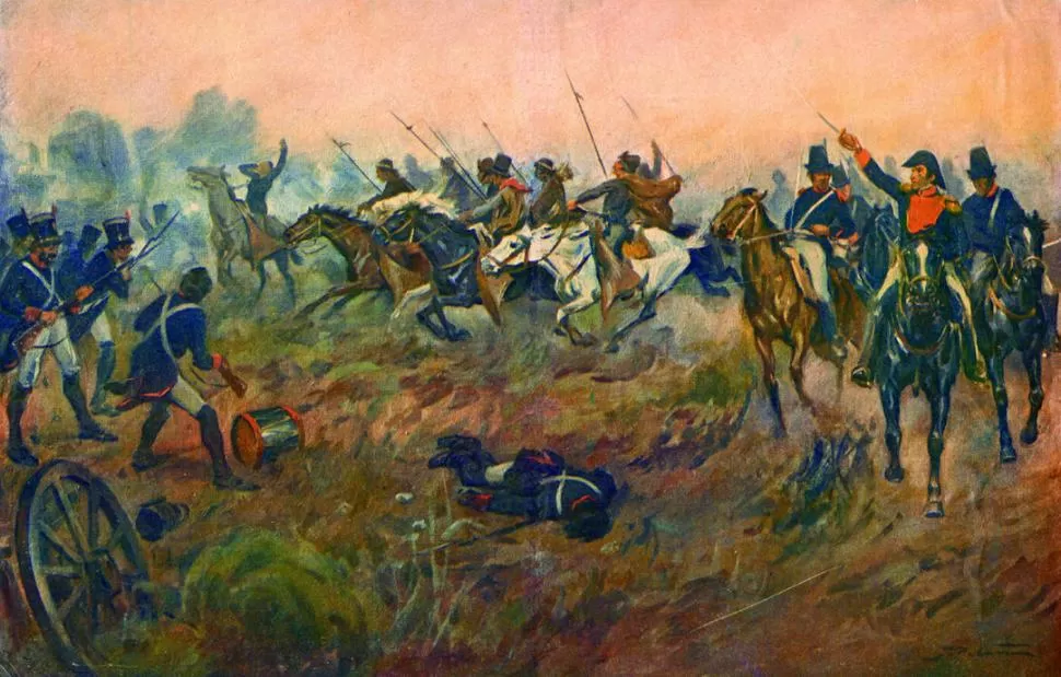 24 DE SEPTIEMBRE DE 1812. Bernaldes Polledo comandó el ala izquierda del ejército de Belgrano. 