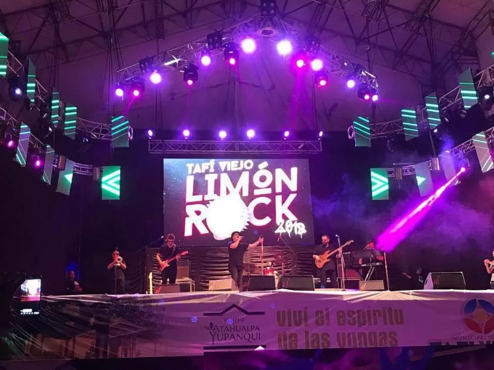 LIMÓN ROCK. En Tafí Viejo, un festival que guarda la esencia del rock.