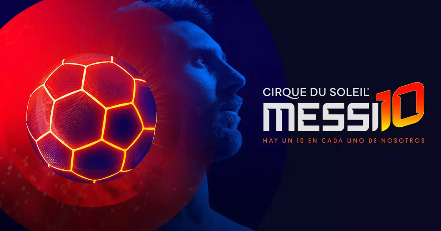 El show de Messi del Cirque du Soleil llegará al país en junio de 2020