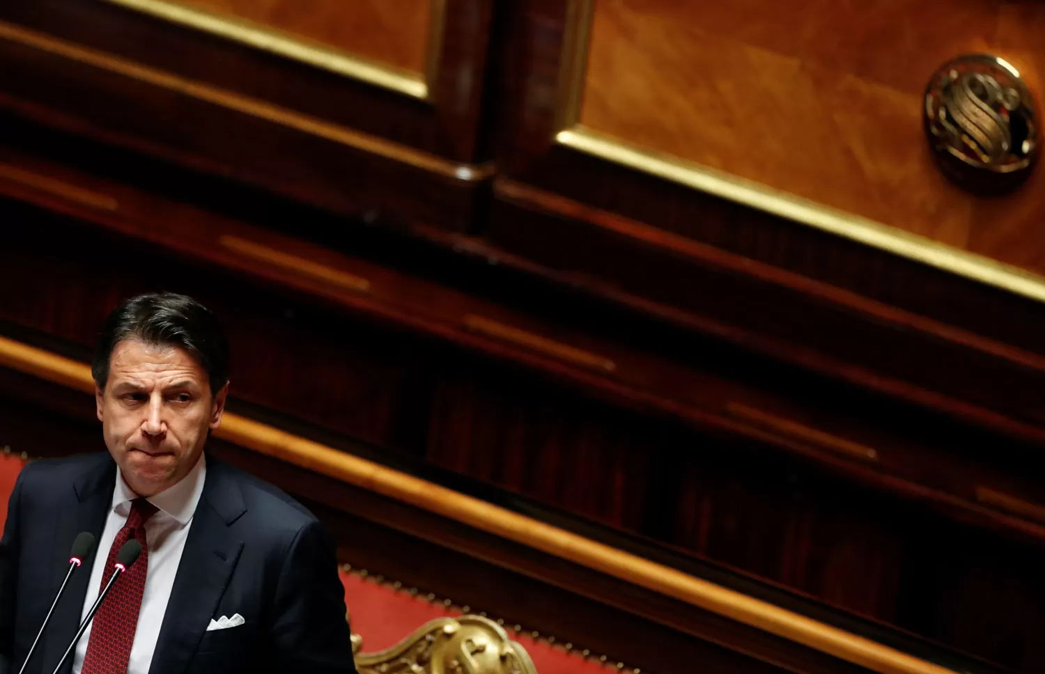 DIMISIÓN. Conte decidió renunciar al cargo de Primera Ministro de Italia. Acusa un boicot. REUTERS