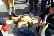 Una rampa céntrica se convirtió en una trampa para los peatones