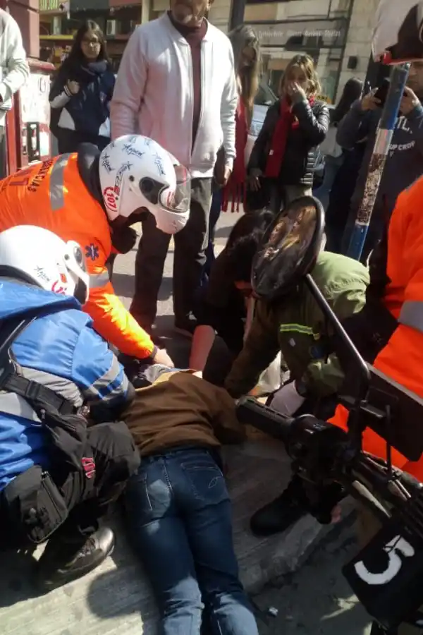 Una rampa céntrica se convirtió en una trampa para los peatones