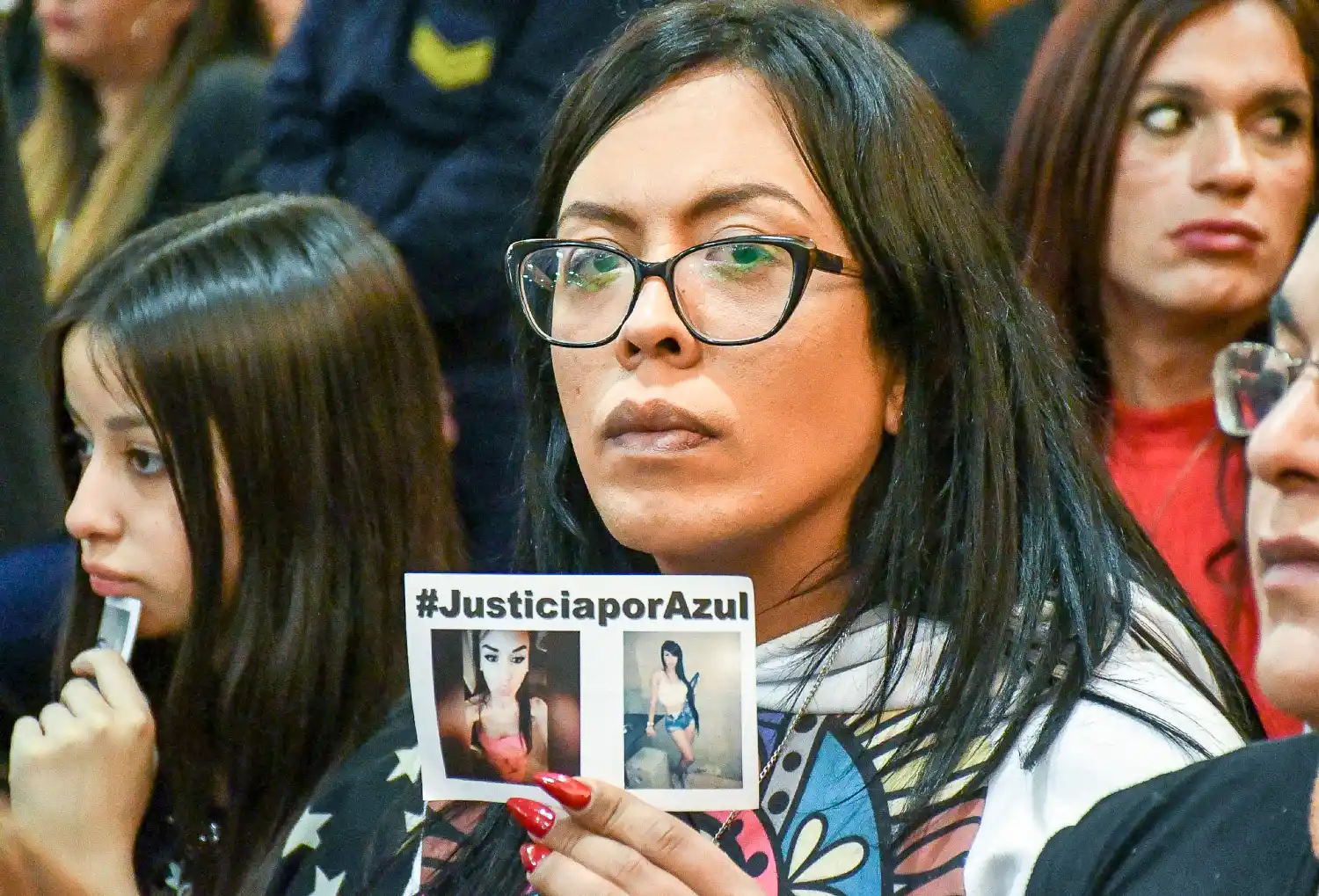 Compañeras de Azul y militantes feministas siguieron de cerca el caso y lucharon desde el principio para que fuera considerado femicidio..