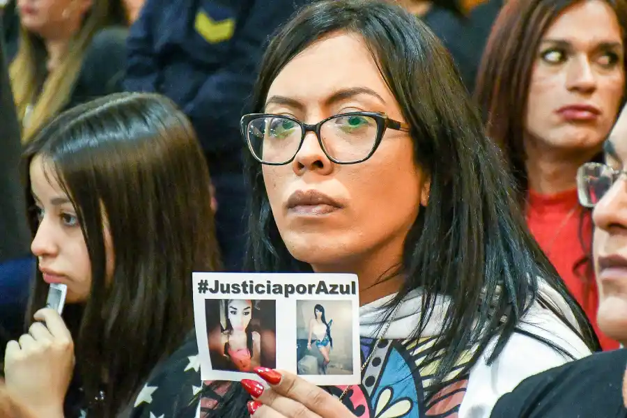 Compañeras de Azul y militantes feministas siguieron de cerca el caso y lucharon desde el principio para que fuera considerado femicidio..