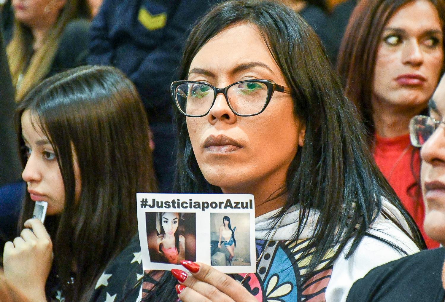 Compañeras de Azul y militantes feministas siguieron de cerca el caso y lucharon desde el principio para que fuera considerado femicidio..