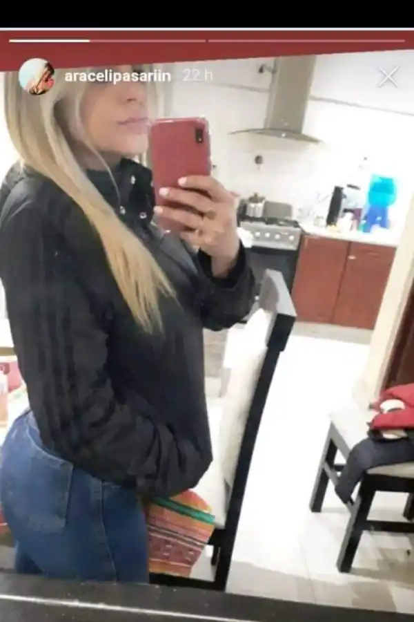 Sabrina Pasarín se mostró en su casa luego de que le dieran el arresto domiciliario