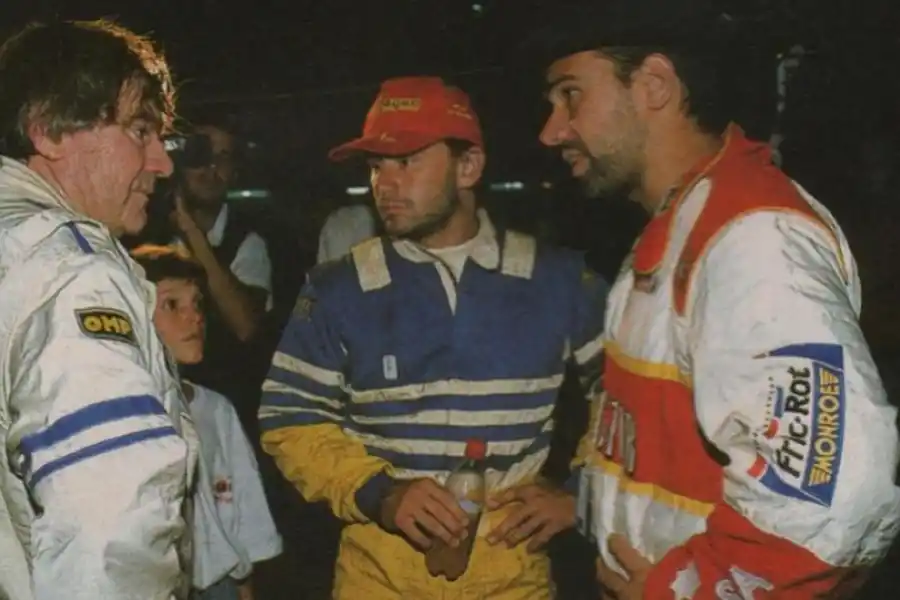 EXITOSOS. Agustín Canapino heredó de su padre la pasión por el automovilismo.