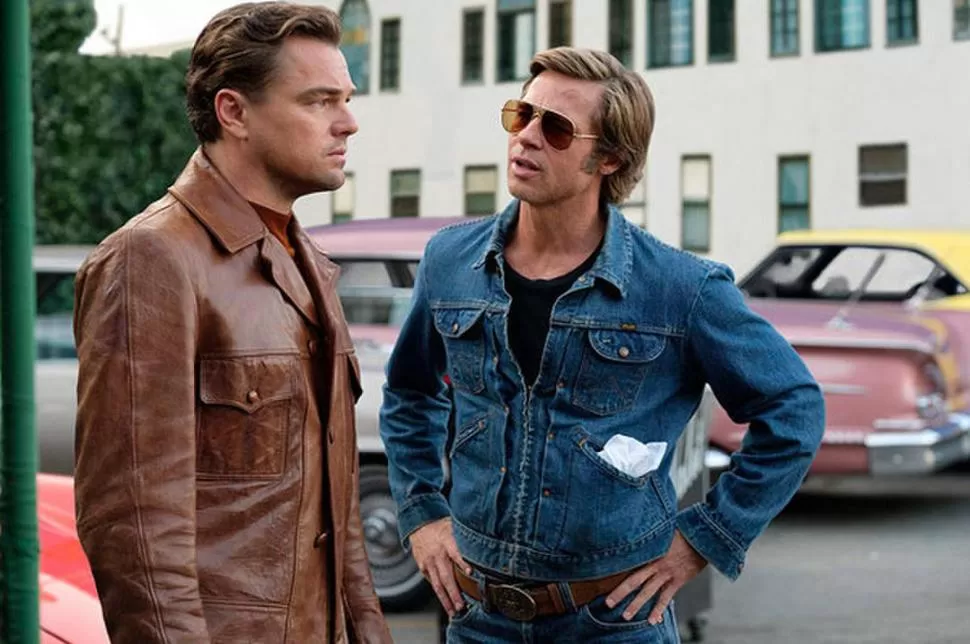 ÉRASE UNA VEZ EN HOLLYWOOD. DiCaprio y Brad Pitt, en el filme de Tarantino que se mete con el “mito Manson”. 