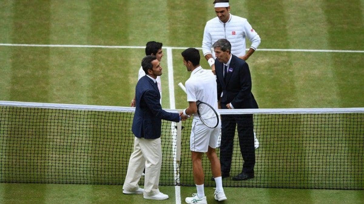 La ATP despidió al juez de silla argentino que dirigió la final de Wimbledon