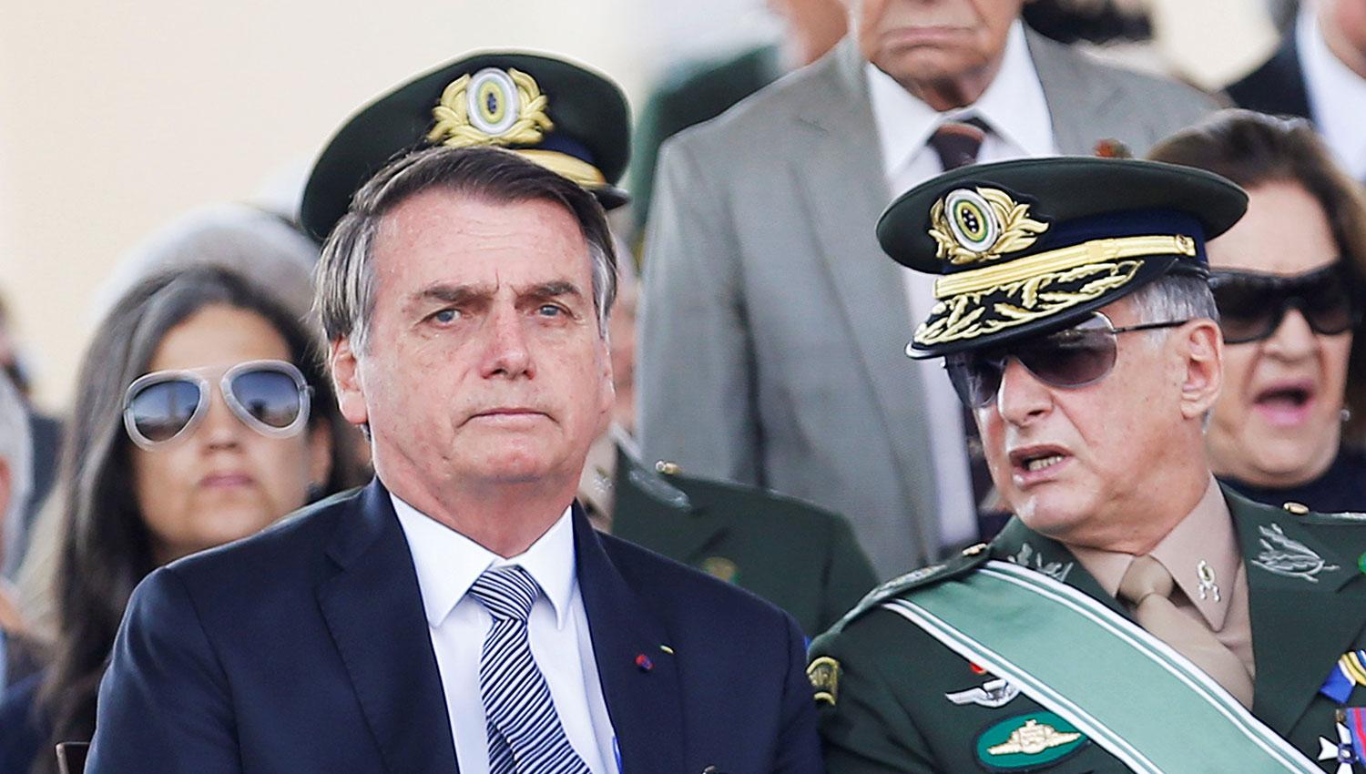 Bolsonaro se mostró molesto luego de ser consultado por los cruces con Macron. REUTERS