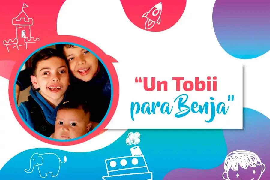 Un Tobii para Benja: un niño de ocho años que pide ayuda para poder expresarse