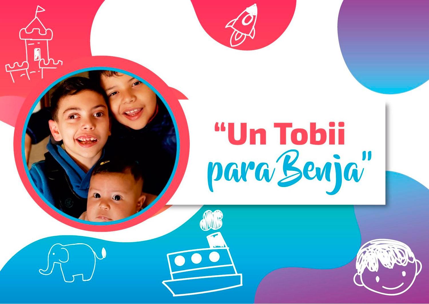 Un Tobii para Benja: un niño de ocho años que pide ayuda para poder expresarse