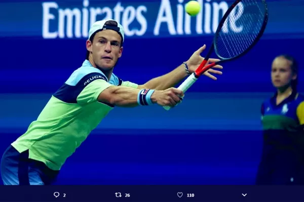 Schwartzman se hizo gigante: derrotó al número seis del mundo y avanzó a cuartos de final del US Open