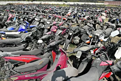 Lastenia, último destino de las motos secuestradas