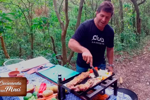 Hoy, en Cocinando con Maxi: pechito de cerdo a la mostaza
