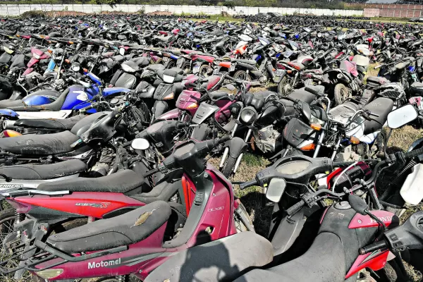 Lastenia, último destino de las motos secuestradas