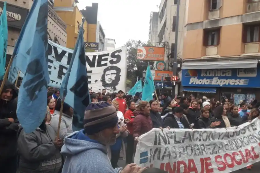 La ciudad se encuentra sitiada por cortes y marchas 