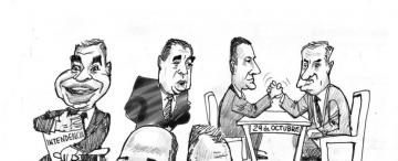 El canciller nunca se fue