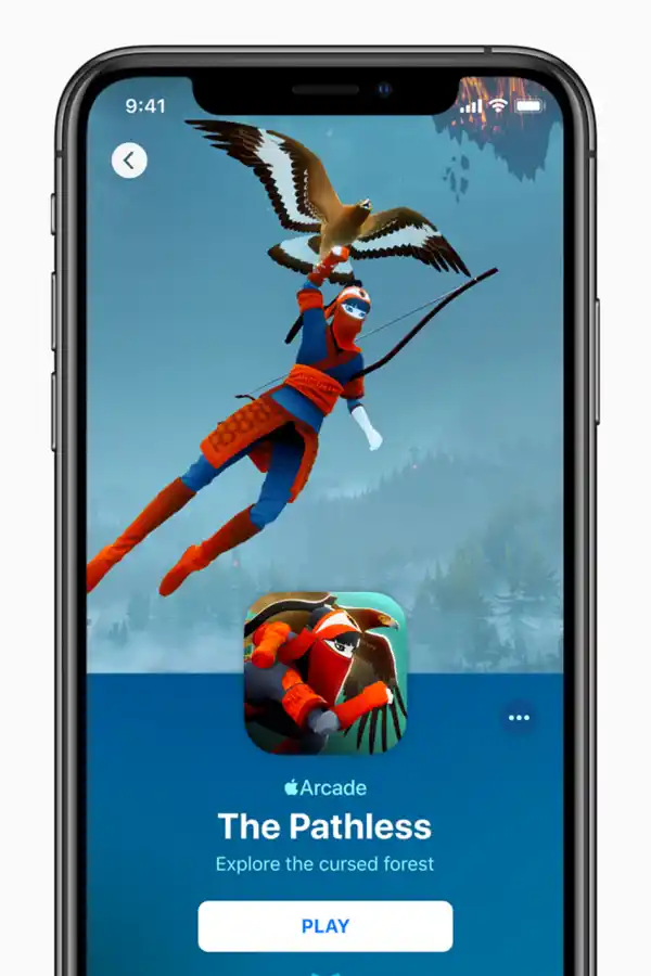 The Pathles en un iPhone.