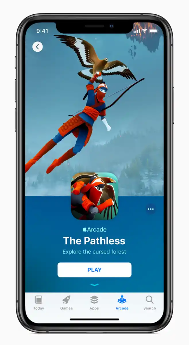 The Pathles en un iPhone.