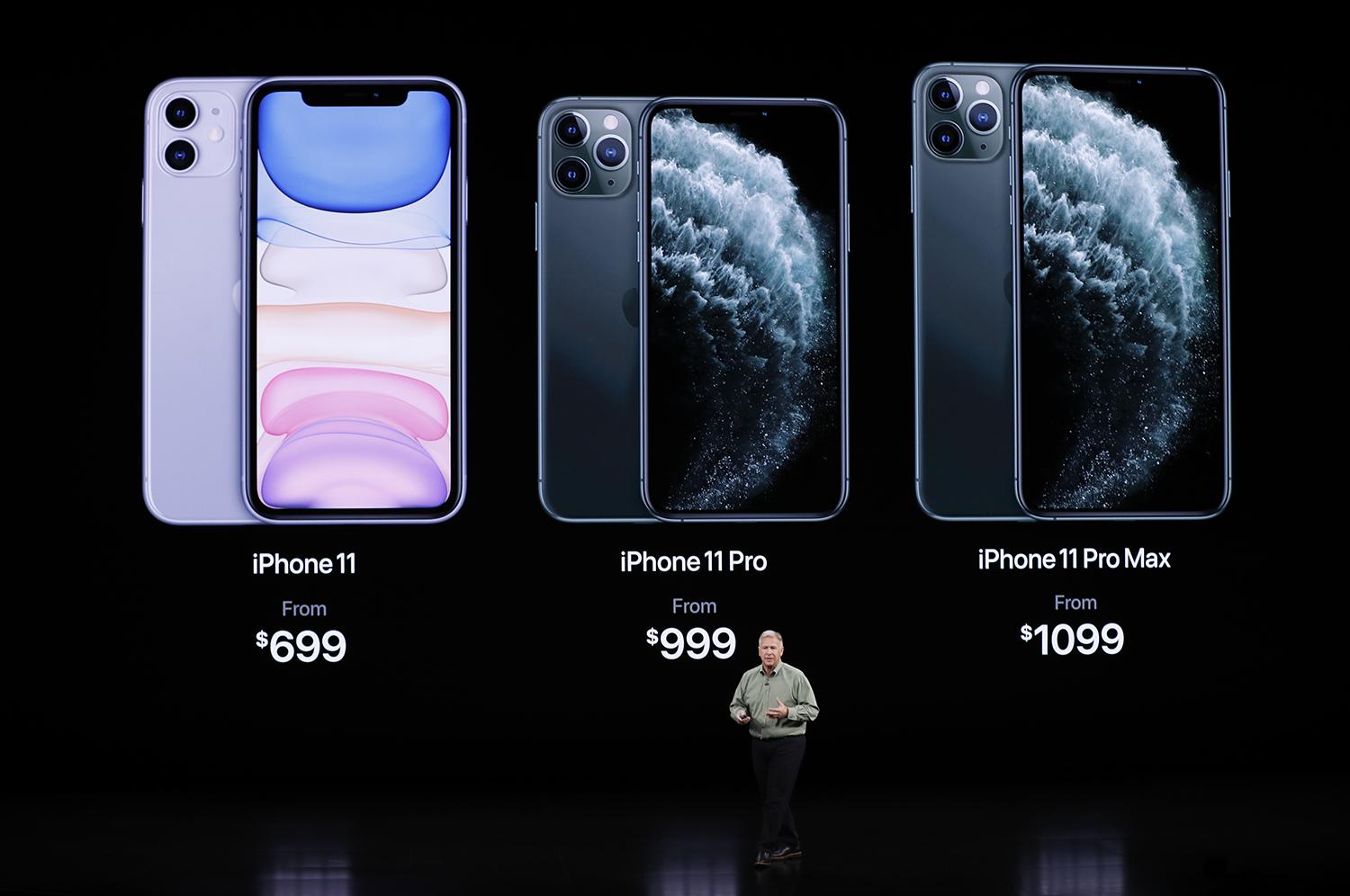 Phil Schiller presentó los nuevos iPhone 11 y iPhone 11 Pro.
