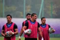Los Pumas realizaron en Fukushima su primera práctica para el debut ante Francia