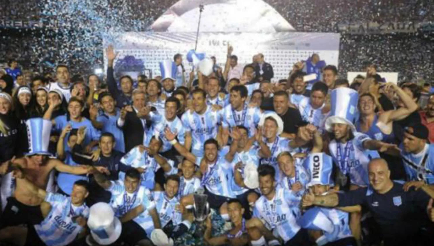 Racing es el campeón reinante de la Superliga. (ARCHIVO)