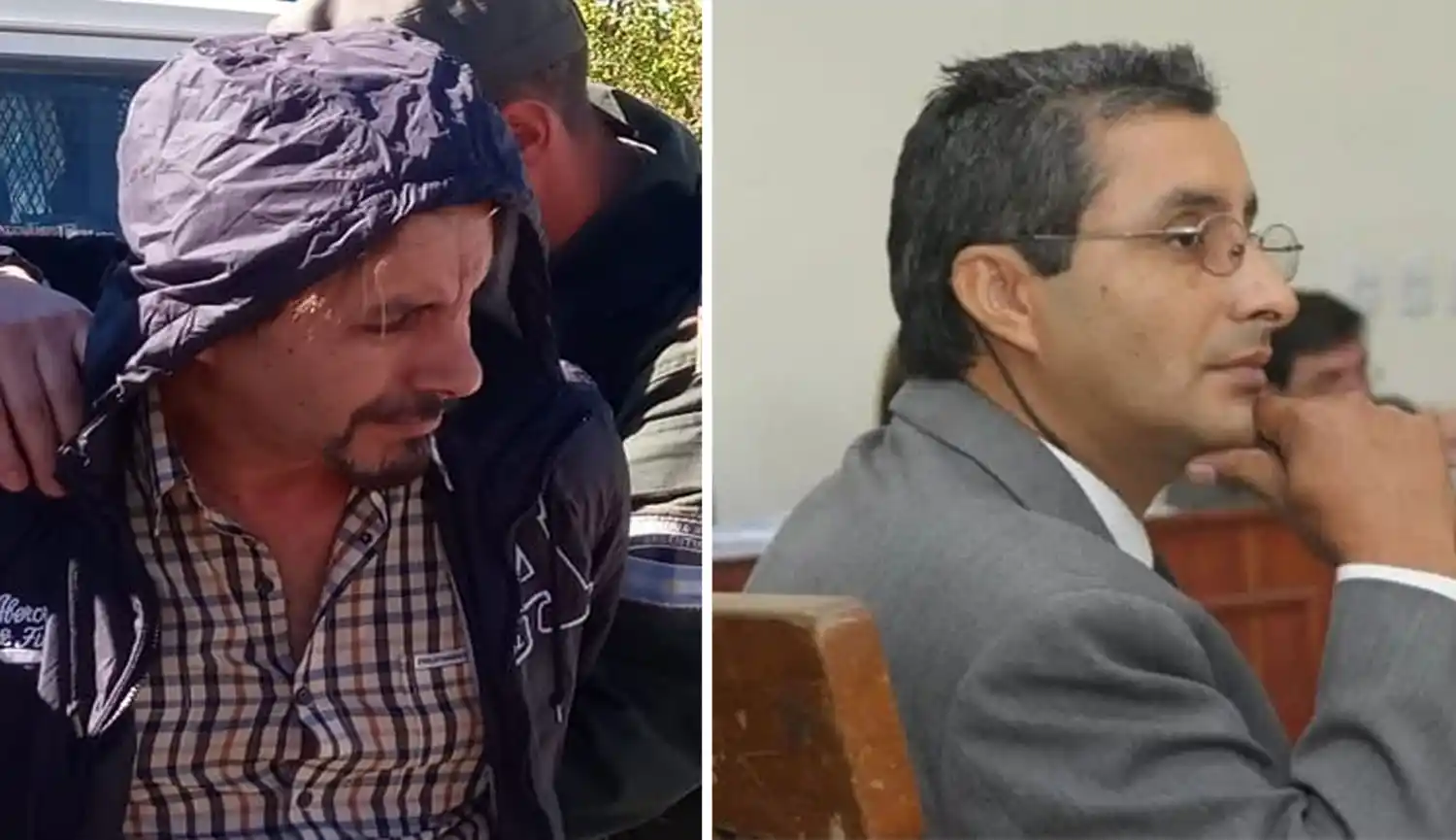 CAMBIADO. Piccineti, rubio (actual) y con su color de cabello natural (2011).