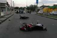 Los hospitales atienden 1.500 heridos en accidentes de tránsito por mes