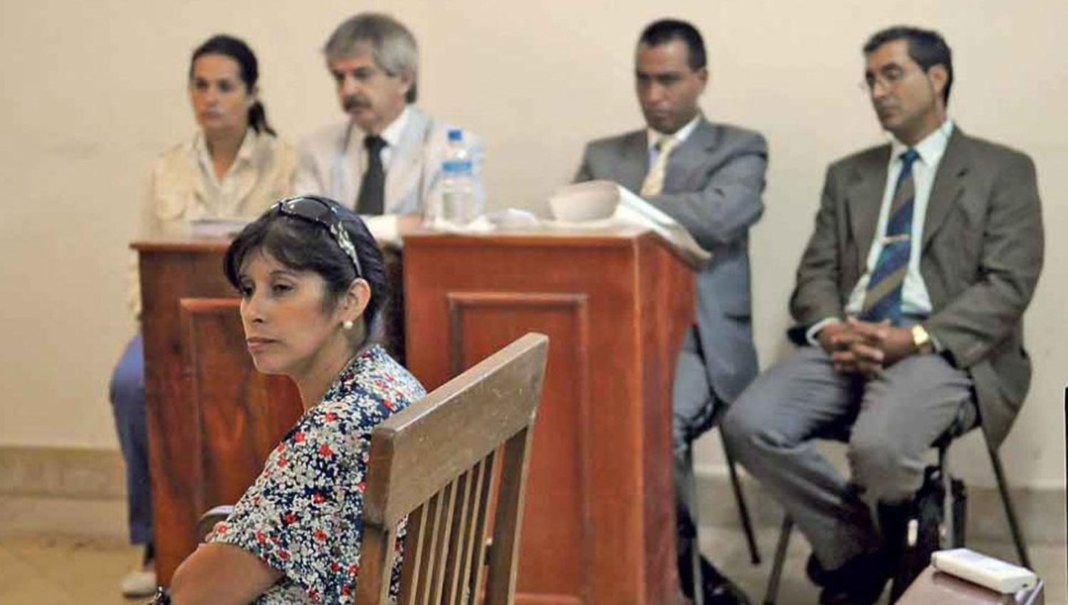 TESTIMONIO. Cristina Balmaceda, la esposa de Piccinetti declaró en el juicio.