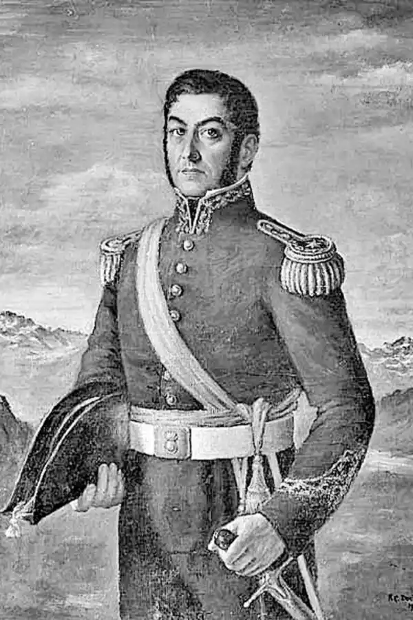 JOSÉ DE SAN MARTÍN. En su breve jefatura del Ejército del Norte, no toleró un chiste de Dorrego