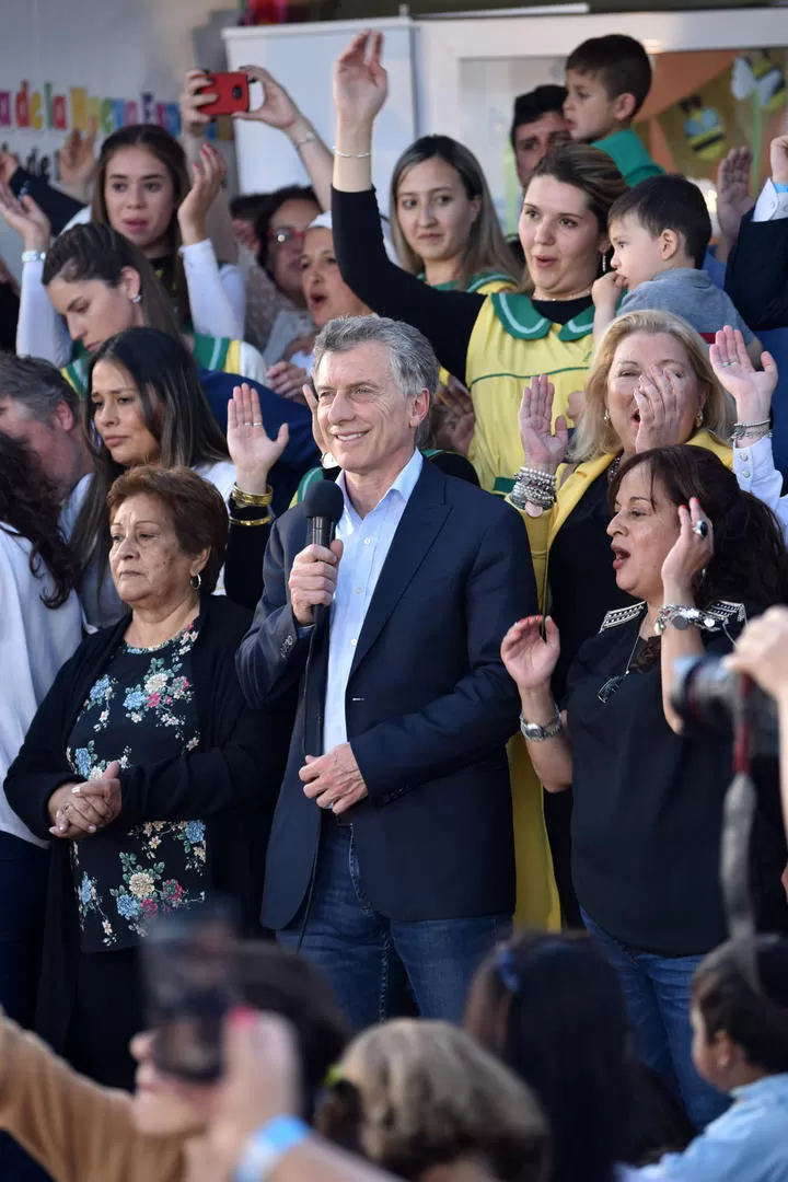 VISITA A TUCUMÁN. El presidente Macri encabezó actos el miércoles pasado. la gaceta /  foto de Ines Quinteros Orio