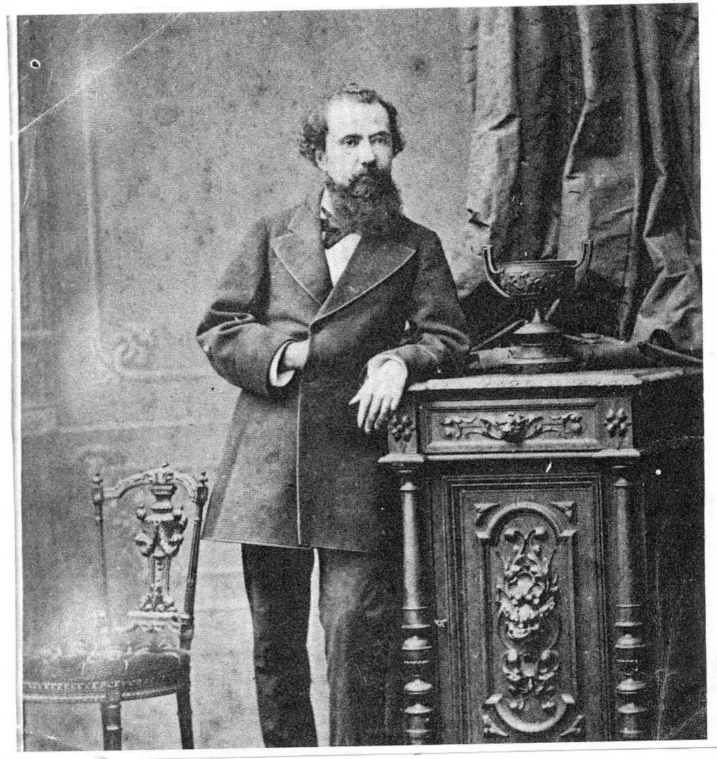 NICOLÁS AVELLANEDA. En la etapa más azarosa de su presidencia, confió a Sarmiento la cartera del Interior